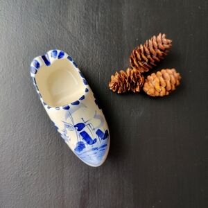 Vintage 🔵⚪ | Delft clog shaped ashtray